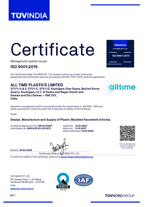 Daman ISO 9001 Certificate QMS